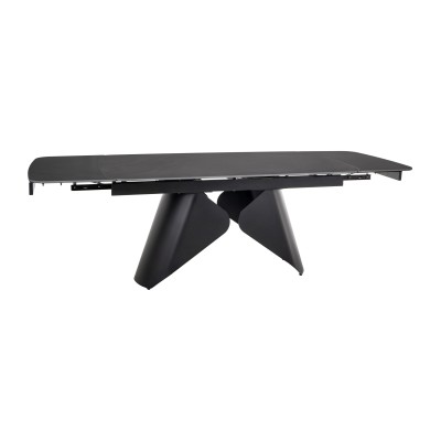 Стол обеденный SIGNAL ARMANDO черный/черный 160-240/90